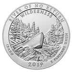 2019 Frank Church River of No Return Wilderness 5 oz Silver Coin – America The Beautiful