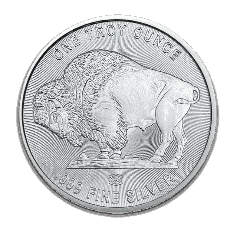 Silver Buffalo Round - NEW