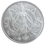 Aztec Water Deity 1 oz Silver Round