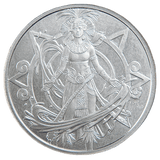 Aztec Water Deity 1 oz Silver Round