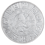 Aztec Water Deity 1 oz Silver Round