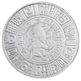 Aztec Water Deity 1 oz Silver Round