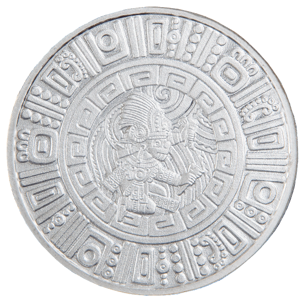 Aztec Water Deity 1 oz Silver Round