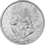 Aztec God of Death 1 oz Silver Round