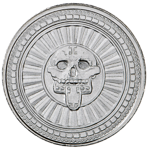 Aztec God of Death 1 oz Silver Round