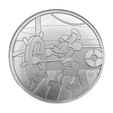 Steamboat Willie Captain 1oz Silver Round