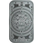 1 oz Silver Bar Aztec Calendar - AGC