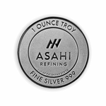 2024 Asahi Lunar Dragon 1 Oz Silver Round - AGC