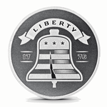 Asahi Liberty Bell 1 Oz Silver Round - AGC