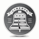 Asahi Liberty Bell 1 Oz Silver Round - AGC