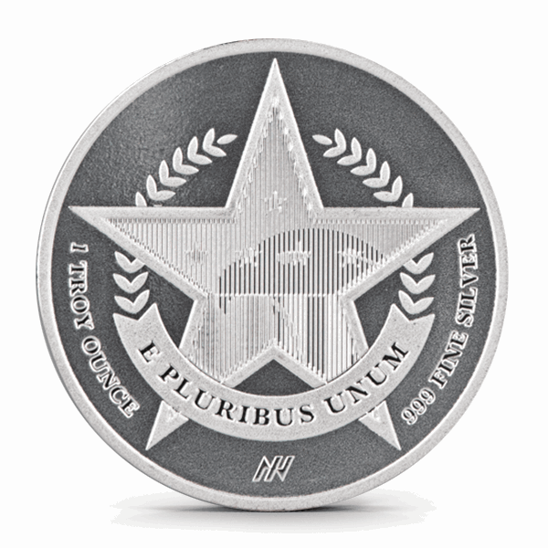 Asahi Liberty Bell 1 Oz Silver Round - AGC