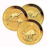 Australian Kangaroo Gold Coin 1 oz - Random Year - AGC