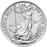 2016 1 oz Silver Britannia BU (w/Year of the Monkey Privy Mark)