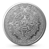 1 oz Silver Round | Aztec Calendar (BU) - AGC