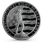 Golden State Mint (GSM) 1 Oz Second Amendment Silver Round - AGC