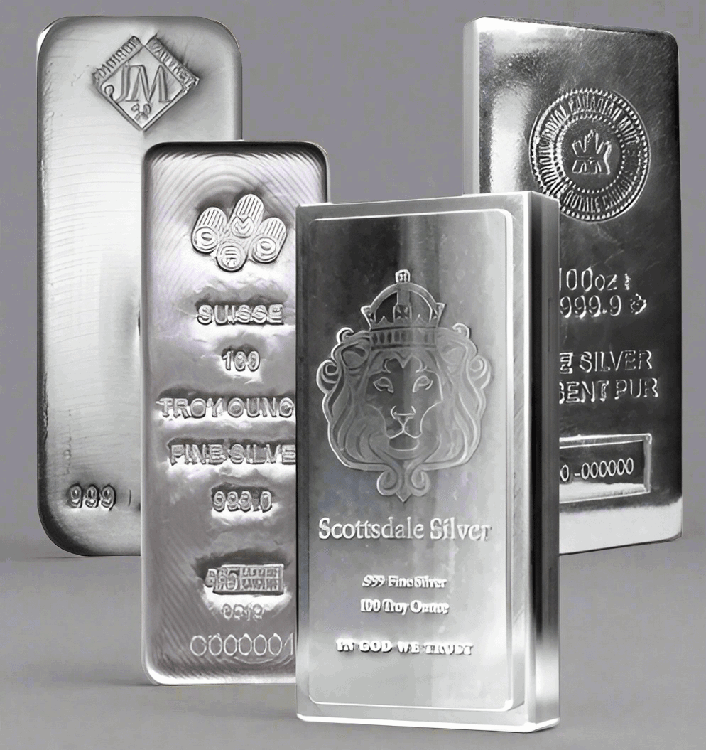 100 oz Silver Bar - Design Our Choice - AGC