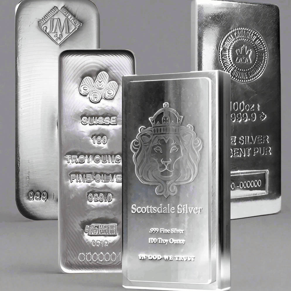 100 oz Silver Bar - Design Our Choice - AGC