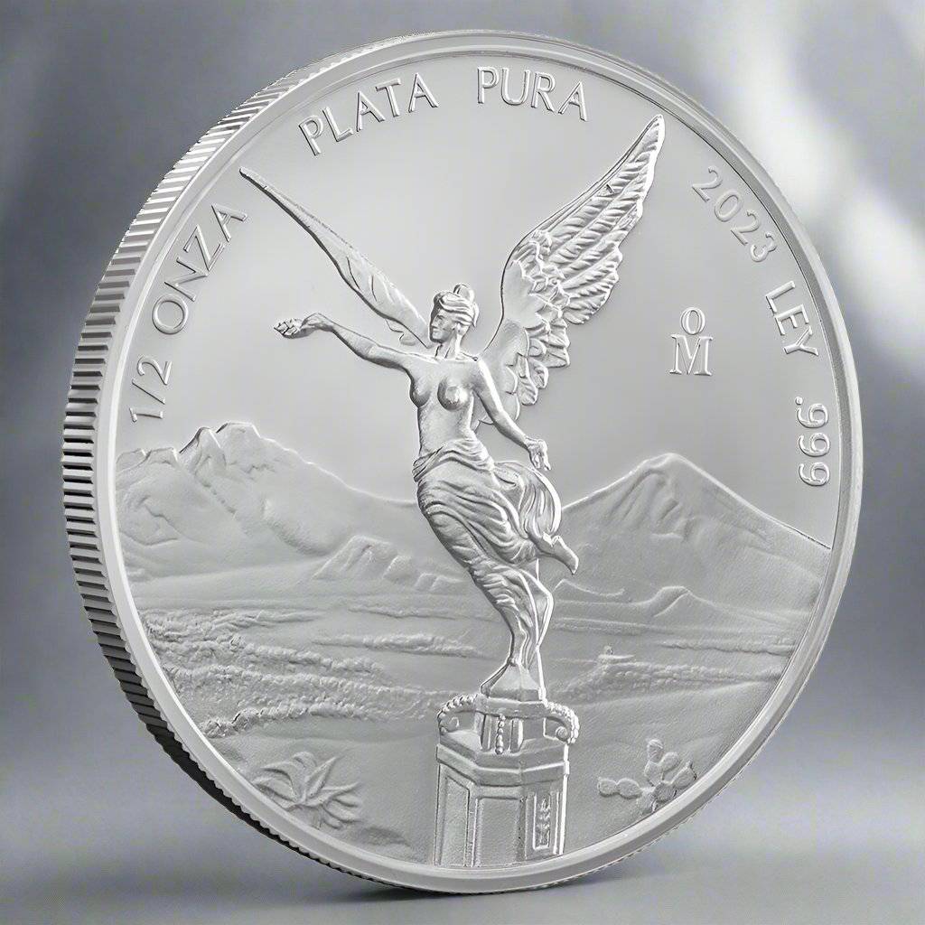 2023 1/2 oz Mexican Silver Libertad Coin (BU) - AGC