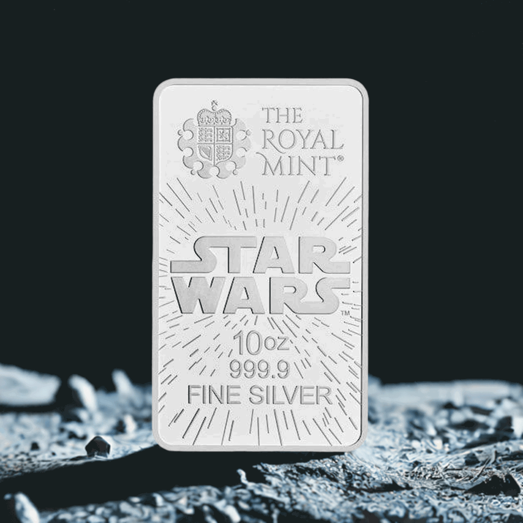 2024 10 oz Light Side Silver Bar - Star Wars™ Collection - AGC