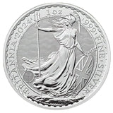 1 oz Silver Britannia Coin BU - Random Year