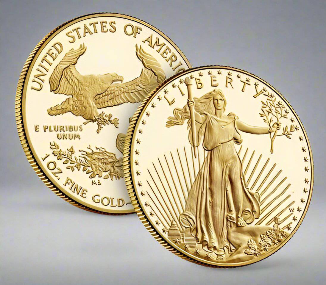 1 oz US Gold Eagle Proof Coin - Random Year, Capsules Only - AGC