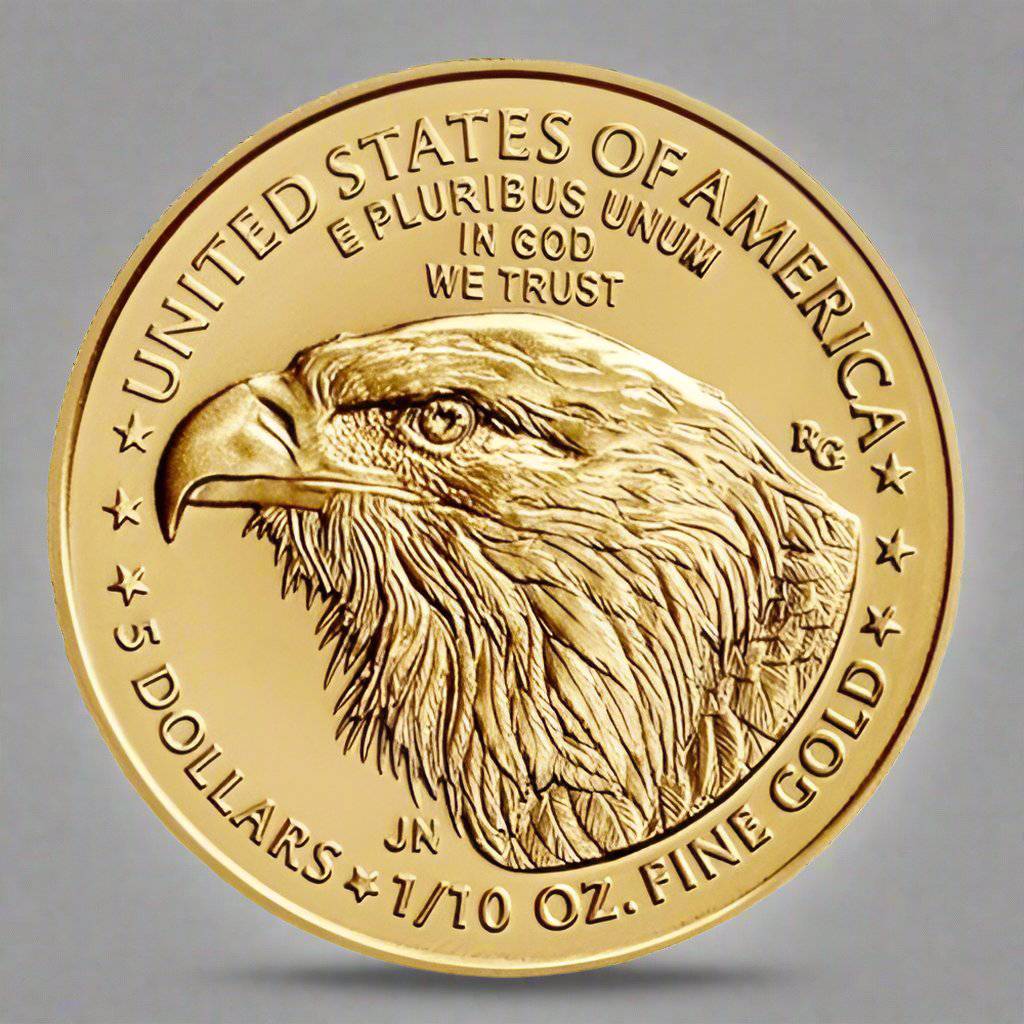 1/10 oz American Gold Eagle Coin - Random Year - AGC