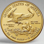 1/10 oz American Gold Eagle Coin - Random Year - AGC