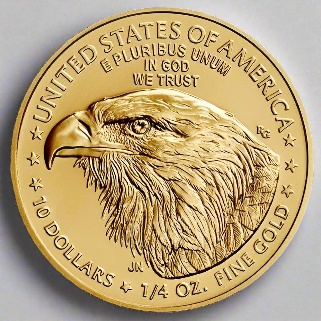 1/4 oz American Gold Eagle Coin - Random Year - AGC