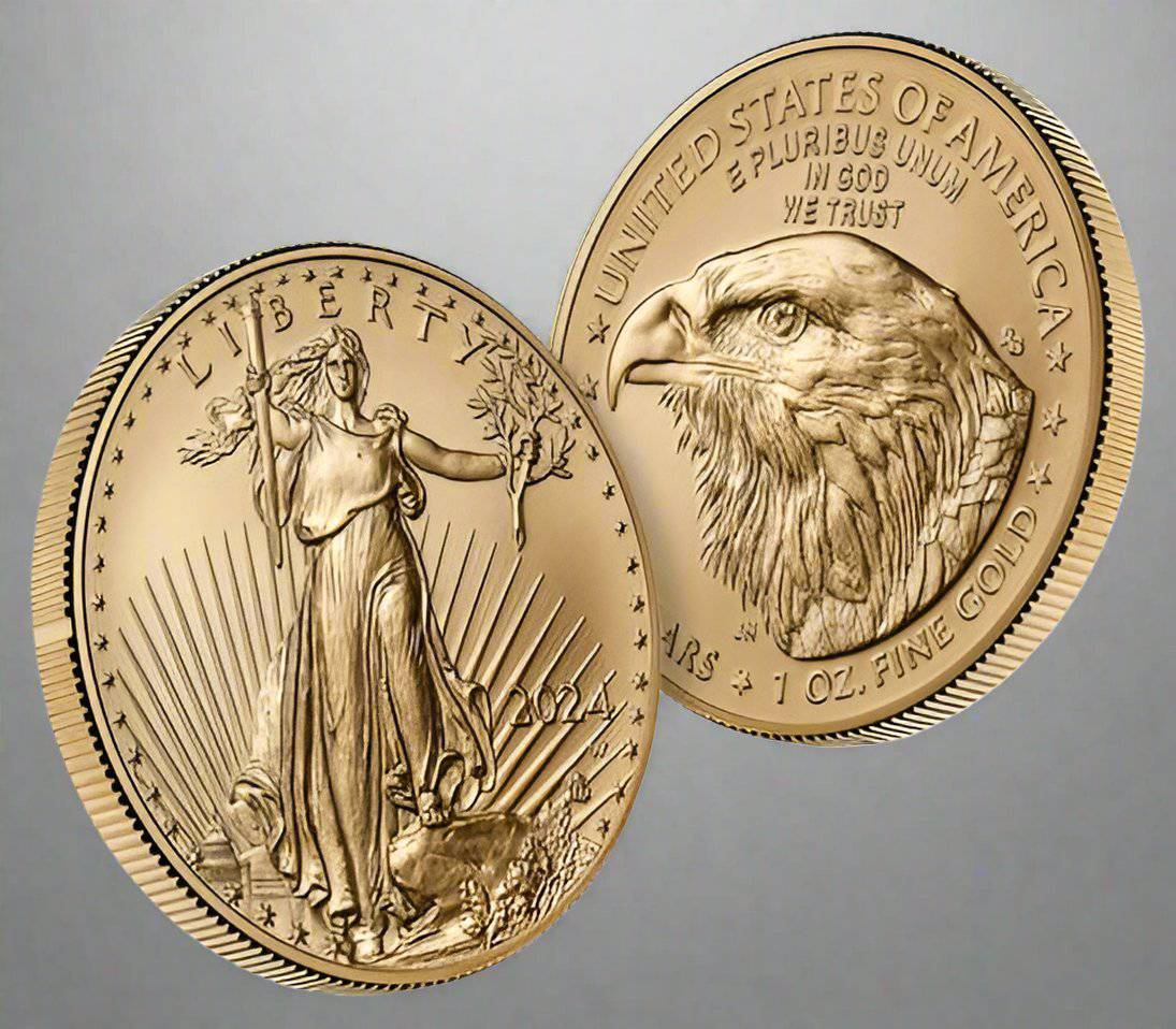 2024 1 oz American Gold Eagle Coin BU - AGC