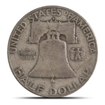 90% Silver US Franklin Half Dollars - AGC