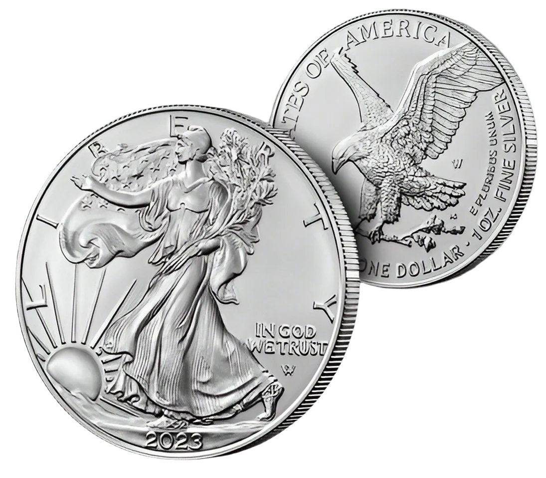 1 oz American Silver Eagle Coin - Random Year - AGC