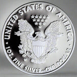 US 1 oz American Silver Eagle Proof Coin - Random Year - Capsule Only - AGC