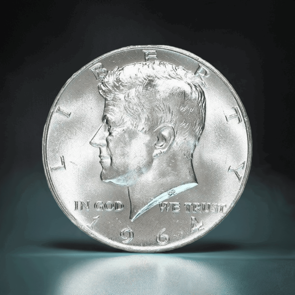 1964 Silver Kennedy Half Dollar (BU) - AGC