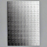 100 x 1 g Valcambi Silver CombiBar - In Assay - AGC