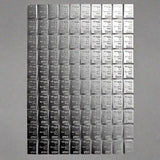 100 x 1 g Valcambi Silver CombiBar - In Assay - AGC